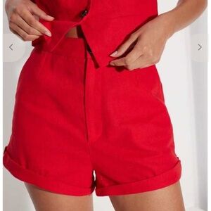 Simon Miller Como linen shorts